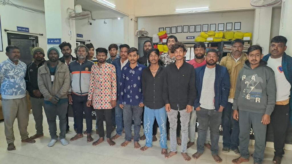 प्रहार अभियान के तहत जिलेभर में पुलिस की सघन कार्रवाई, 140 आरोपी गिरफ्तार