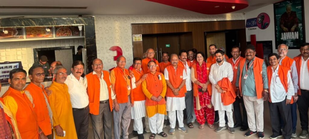 हनुमान अंश’ फिल्म का भव्य प्रदर्शन, छत्तीस मॉल में रहा हाउसफुल आयोजन