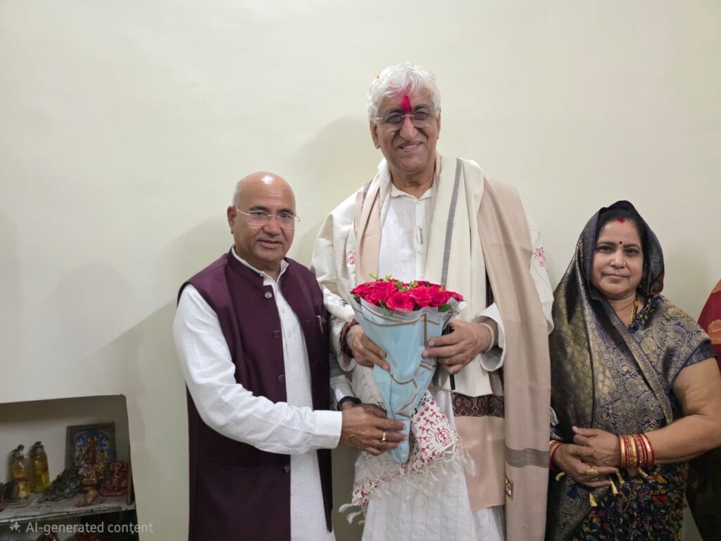 पूर्व उप मुख्यमंत्री टी एस सिंहदेव  की मस्तूरी क्षेत्र के वरिष्ठ कांग्रेस नेता संतोष दुबे के निवास पर हुई सियासी चर्चा, आतिशबाजी और फूल-मालाओं से हुआ अभिनंदन