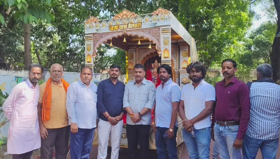 शारदीय नवरात्रि में गूँजेगा माँ महामाया का जयकारा, कल श्री गिरजाबंध हनुमान मंदिर से निकलेगी भव्य ध्वजा यात्रा शारदीय नवरात्रि में गूँजेगा माँ महामाया का जयकारा, कल श्री गिरजाबंध हनुमान मंदिर से निकलेगी भव्य ध्वजा यात्रा